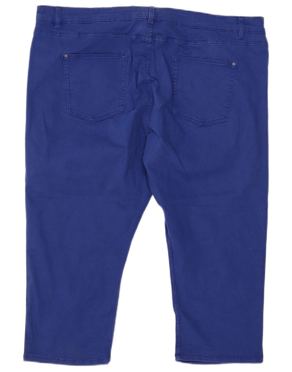 Marks & Spencer Γυναικεία Super Skinny Capri Jeans UK 24 4XL W44 L21 Blue