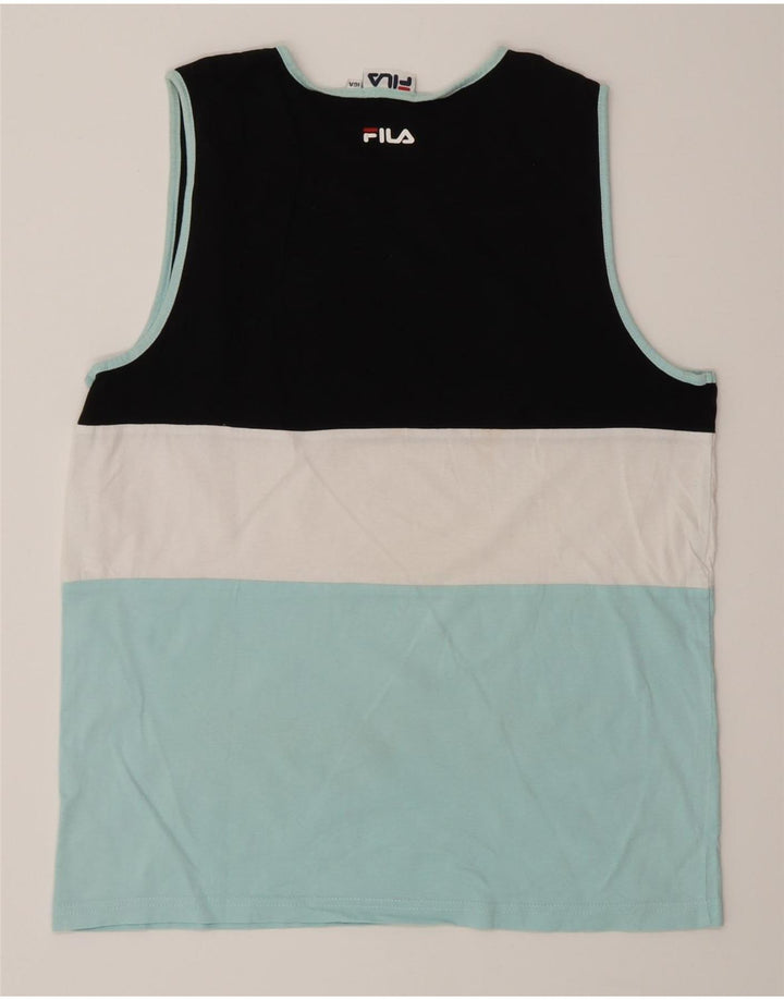 Fila Boys Vest Top 15-16 Years Πολύχρωμο Colourblock