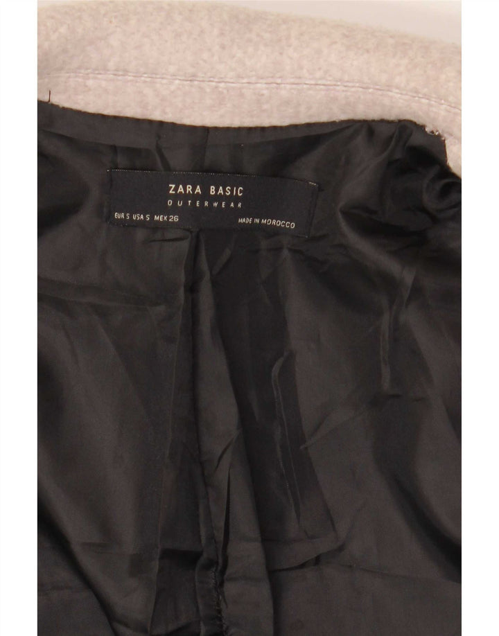 Zara Γυναικείο Παλτό UK 10 Small Beige
