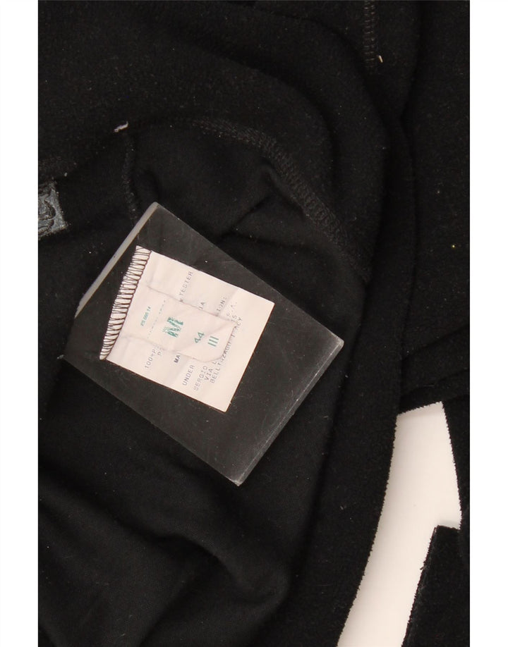 SERGIO TACCHINI Γυναικείο Fleece Jacket UK 12 Medium Μαύρο Πολυεστέρας