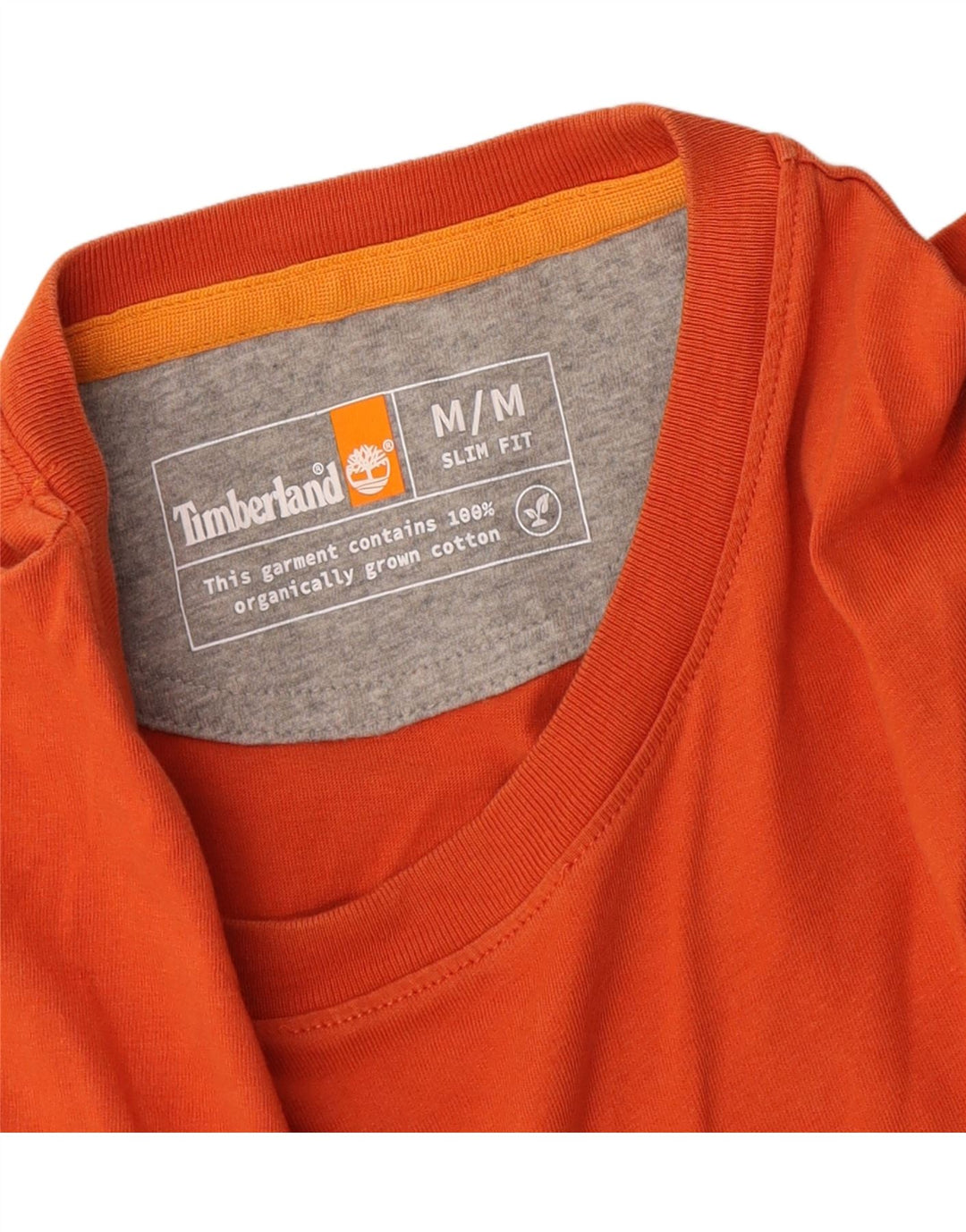 Ανδρικό T-shirt Timberland Slim Fit Top Μεσαίο πορτοκαλί βαμβακερό