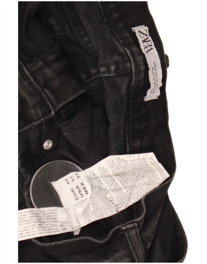 Zara Ανδρικό Skinny Jeans EU 40 Medium W30 L30 Μαύρο βαμβακερό