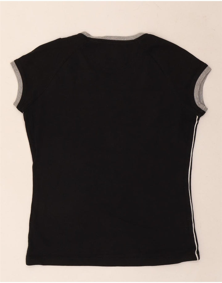 Champion Womens Heritage Classics Graphic T-shirt Top 10 Small Black