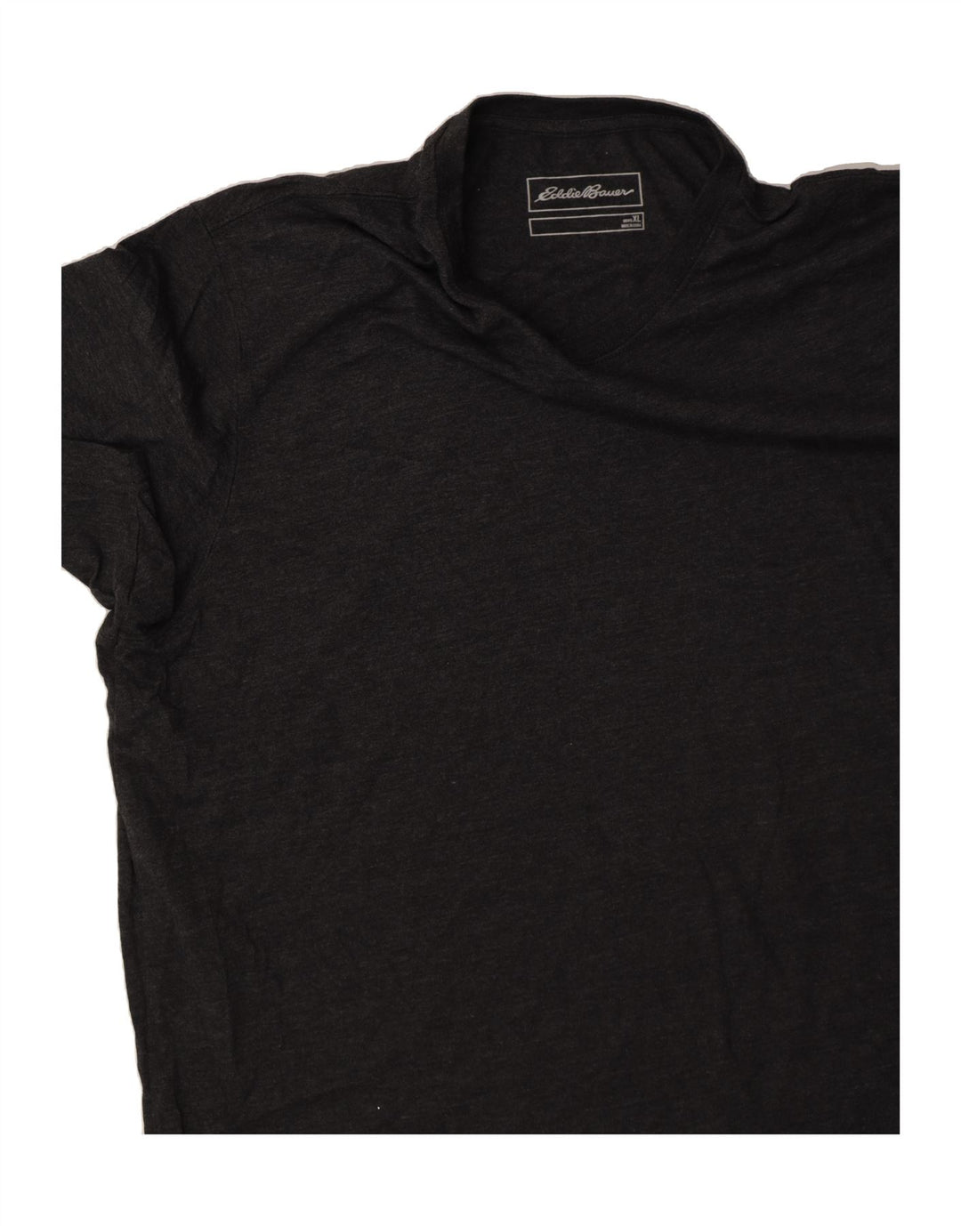 EDDIE BAUER Mens T-Shirt Top XL Grey Cotton Vintage Eddie Bauer and Second-Hand Eddie Bauer from Messina Hembry 