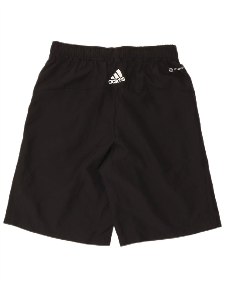 Adidas Ανδρικό Aeroready γραφικό αθλητικό σορτς μικρό μαύρο πολυεστέρα