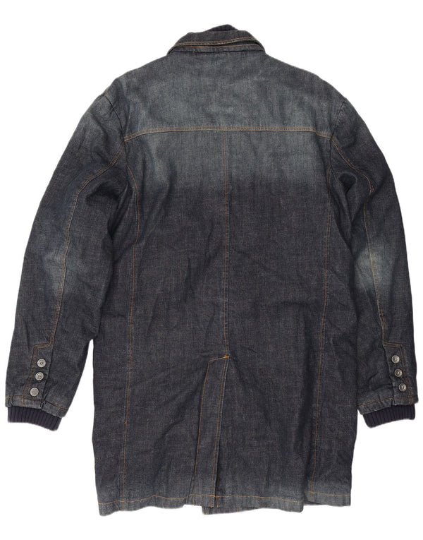 Jack & Jones Ανδρικό τζιν παλτό UK 44 2XL Navy Blue Cotton