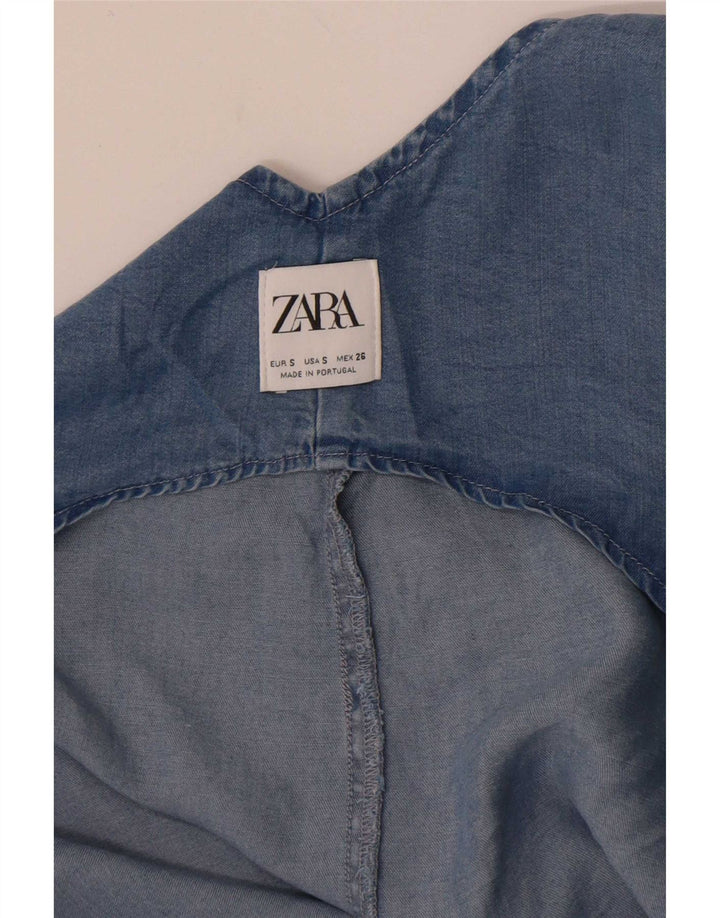 Zara γυναικεία τζιν φόρμα UK 10 Small Blue