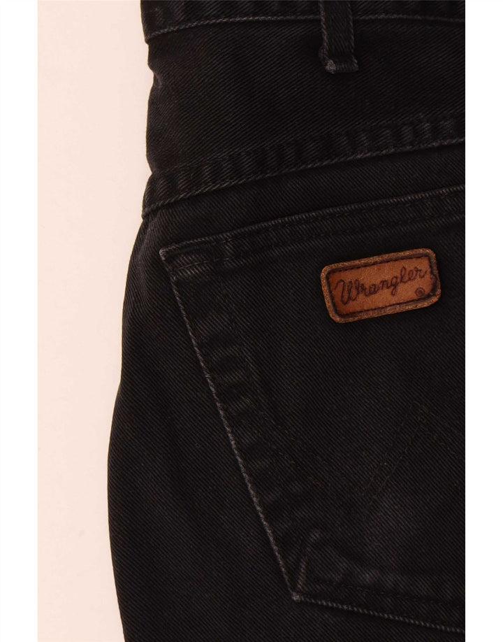 Ανδρικό τζιν Wrangler ίσιο W34 L31 Μαύρο
