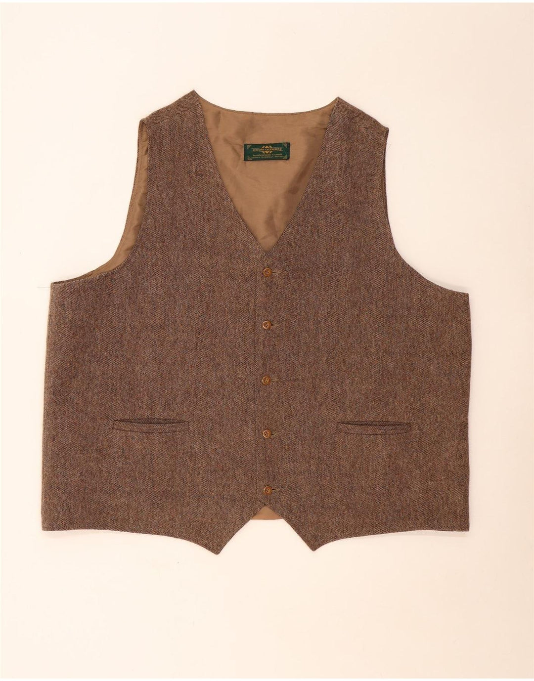 Ανδρικό γιλέκο Eddie Doherty 2XL Καφέ