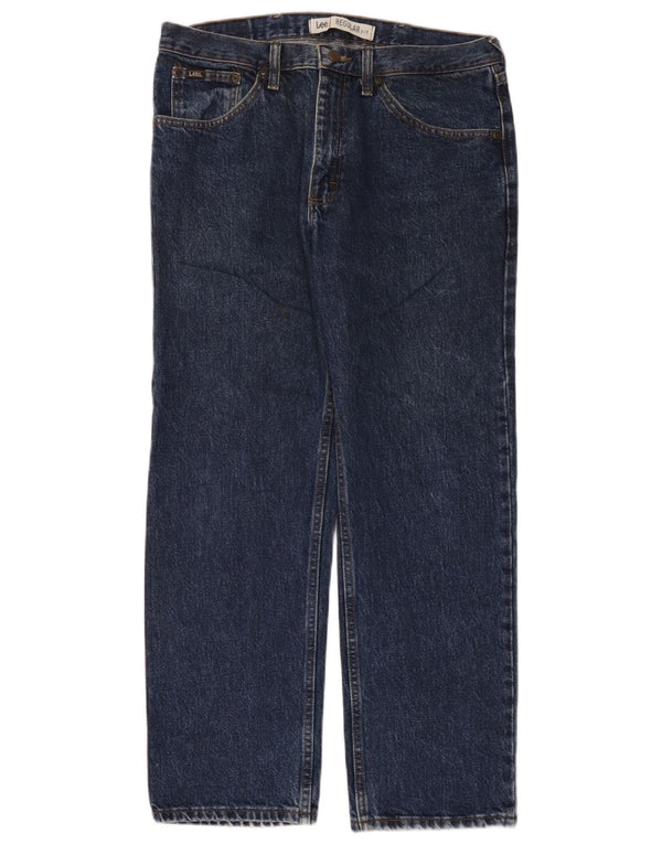 Ανδρικό τζιν Lee Regular Fit W34 L29 Μπλε βαμβακερό