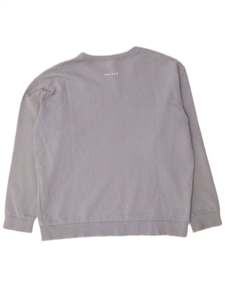 Ανδρικό φούτερ Zara Jumper XL Μπλε βαμβακερό