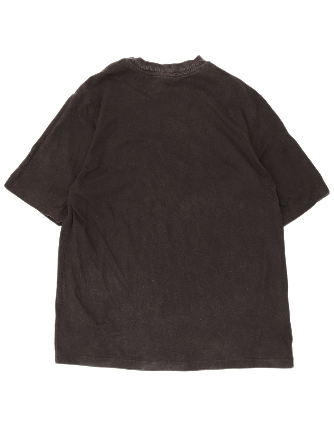 Ανδρικό γραφικό T-Shirt Adidas Top Μεσαίο μαύρο βαμβακερό