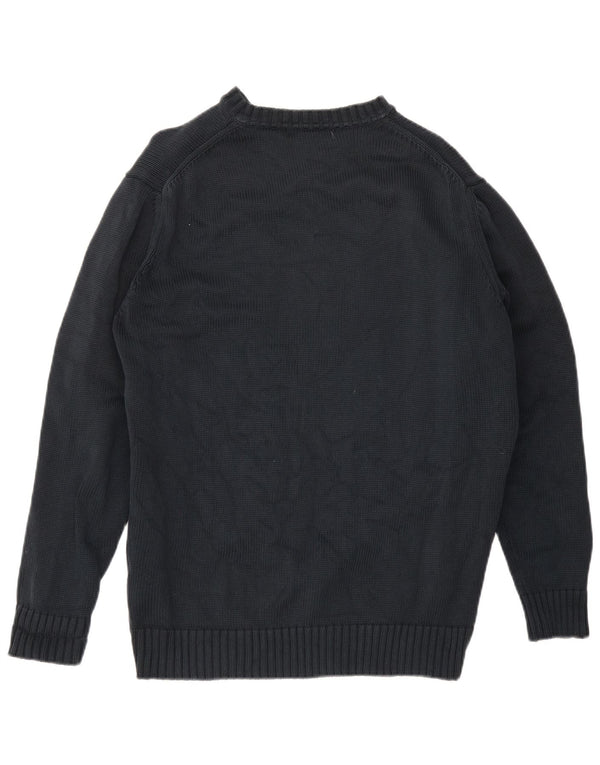 Ανδρικό πουλόβερ Zara Crew Neck Jumper XL Μαύρο