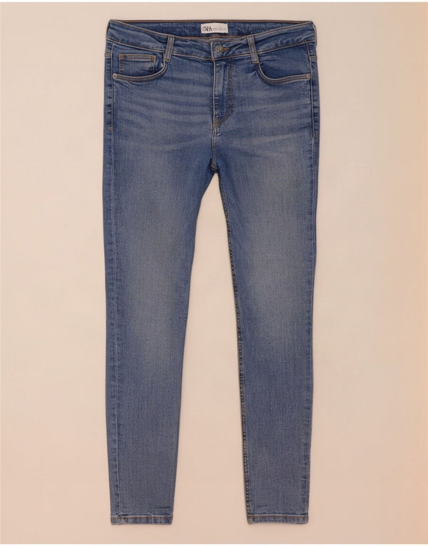 Zara Γυναικείο Skinny Jeans EU 40 Medium W30 L29 Blue