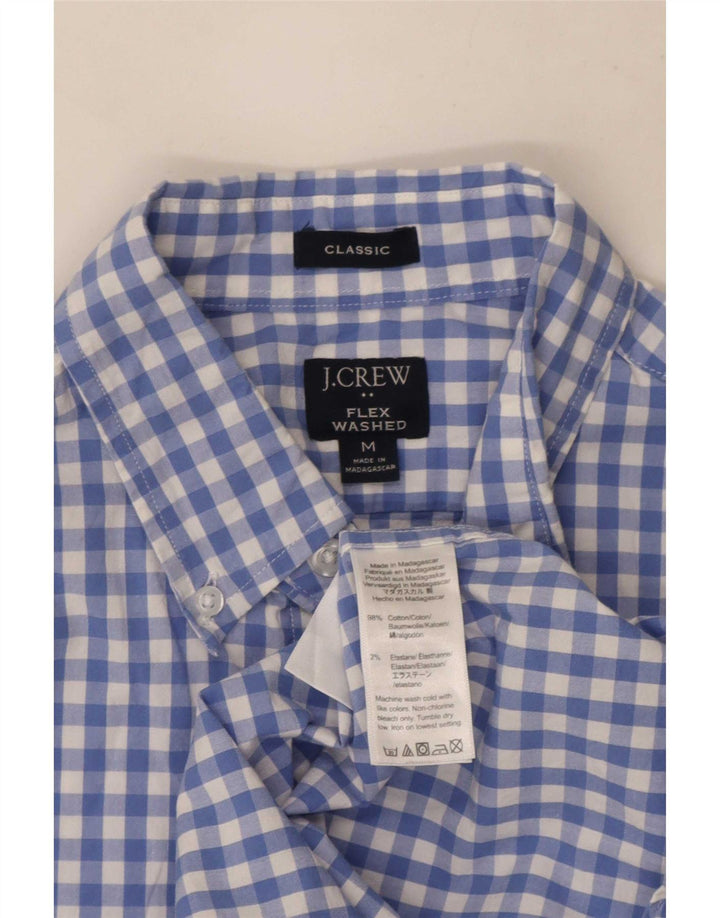 Ανδρικό πουκάμισο J. Crew Classic Fit Medium Blue Gingham Cotton