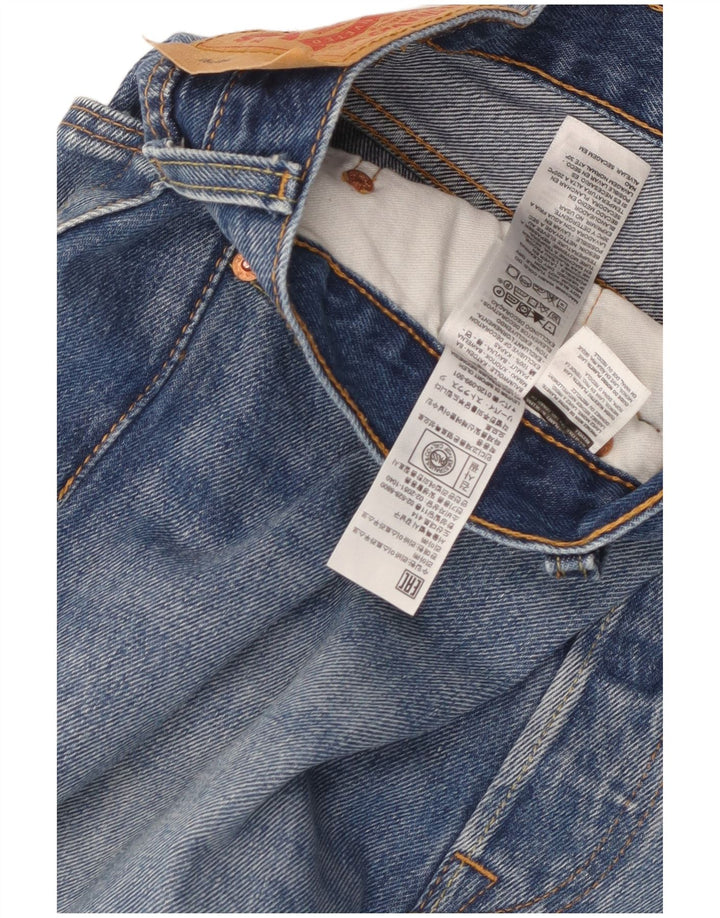 Levi's Mens 501 Straight Jeans W36 L27 Μπλε Βαμβακερό