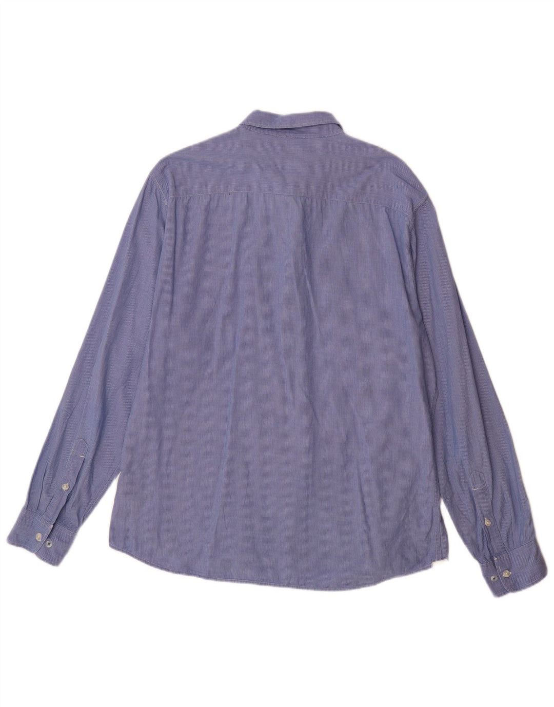 Ανδρικό πουκάμισο LEE Slim Fit 2XL Μπλε βαμβακερό ρίγες