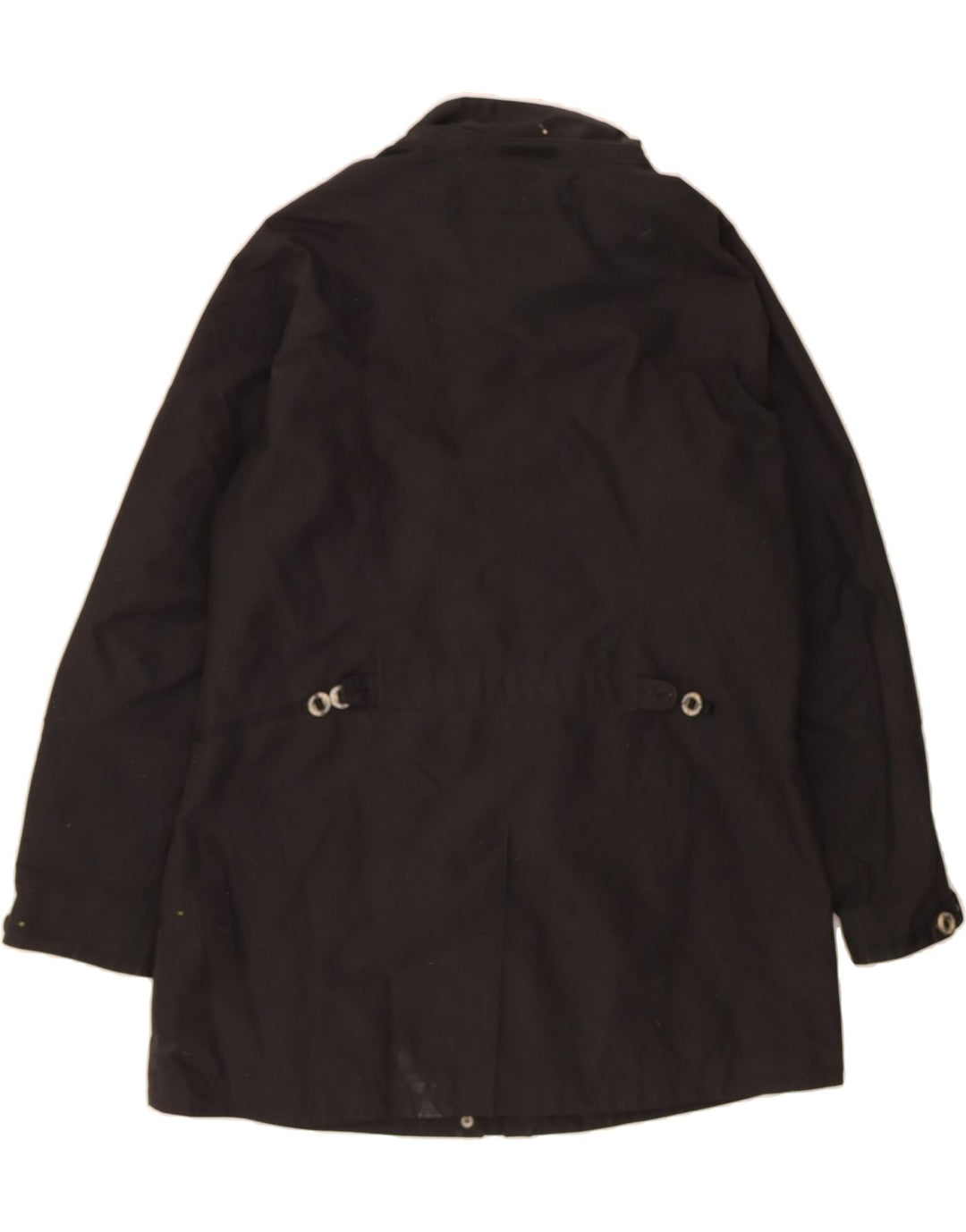 JACK WOLFSKIN Womens Windbreaker Coat UK 18/20 XL Black Polyester Vintage Jack Wolfskin and Second-Hand Jack Wolfskin from Messina Hembry 