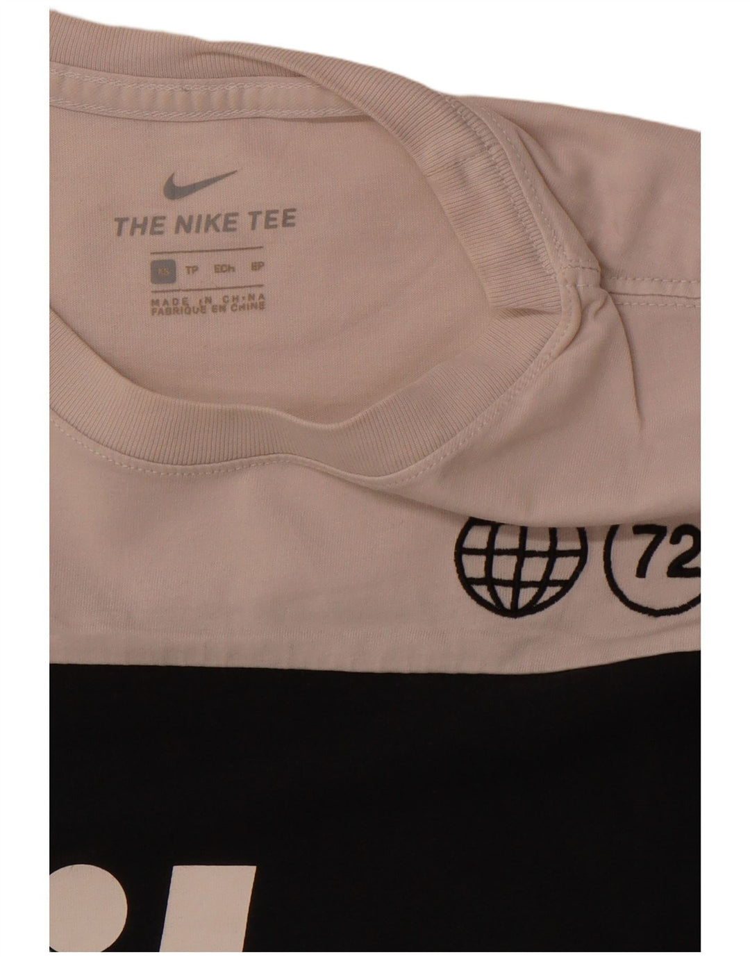 Ανδρικό γραφικό T-Shirt Nike Top XS White Colourblock
