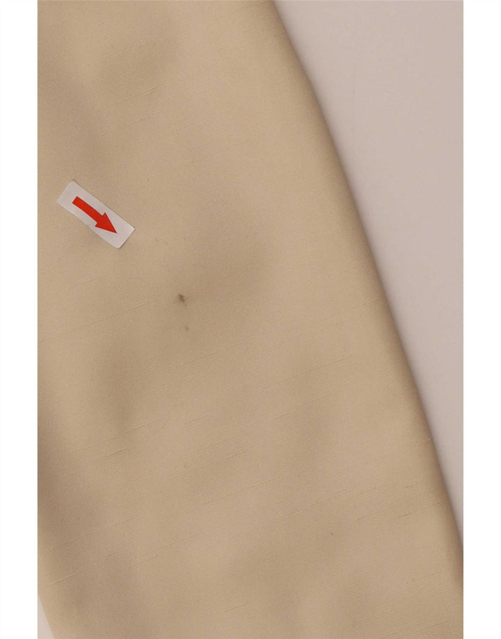 Benetton Γυναικείο τζάκετ μπλέιζερ Crop 3 κουμπιών IT 44 Medium Beige Polyester