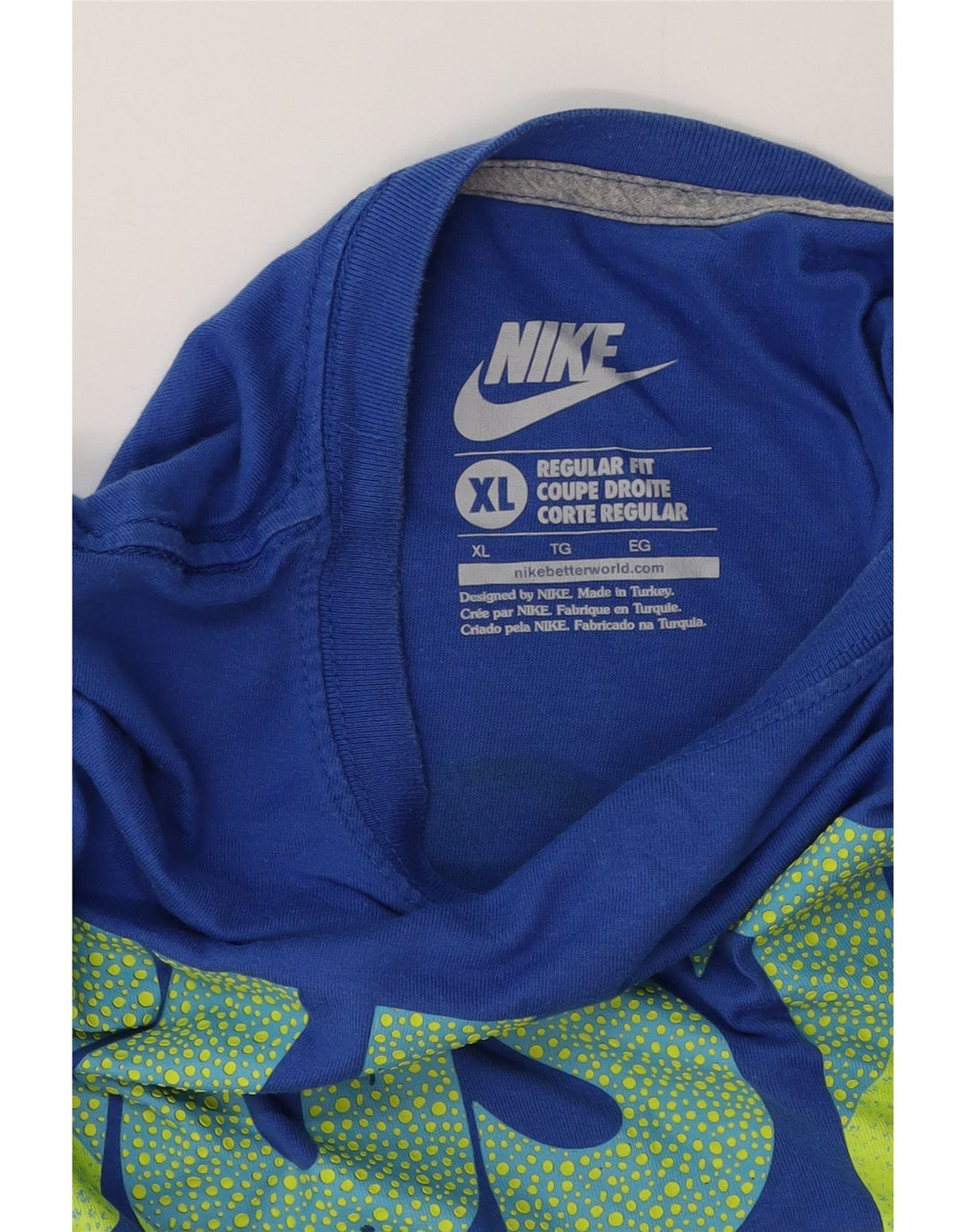 Ανδρικό T-Shirt Nike Regular Fit Top XL Blue