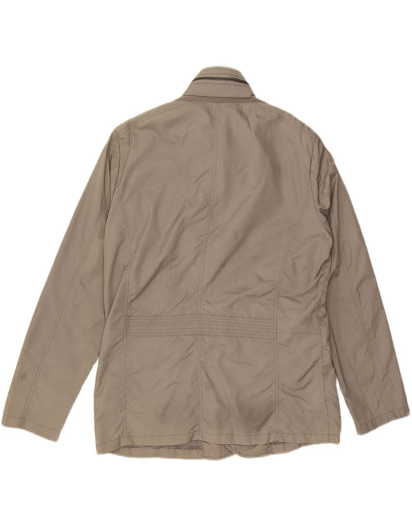 Μπουφάν Geox Mens Hooded Utility UK 42 XL Grey Polyamide