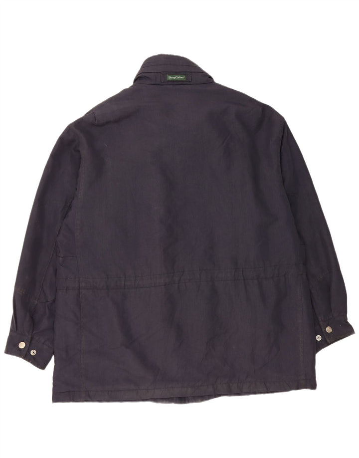 Ανδρικό Utility Jacket Henry Cottons IT 52 XL Navy Blue Nylon