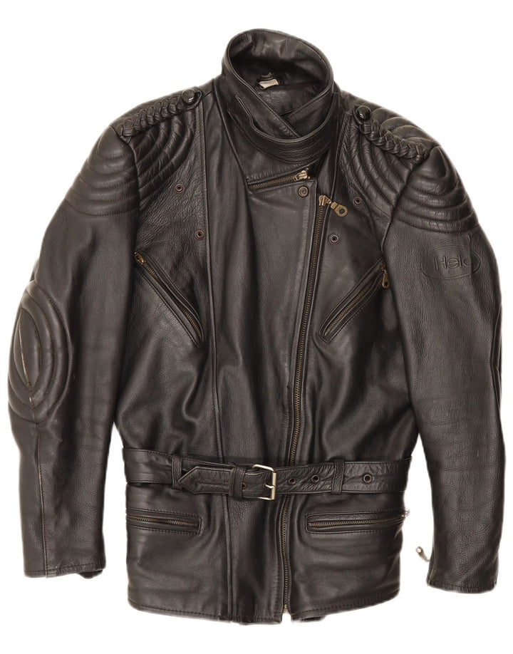 Heros By Held Womens Motorcycle Biker Jacket EU 38 Medium Black