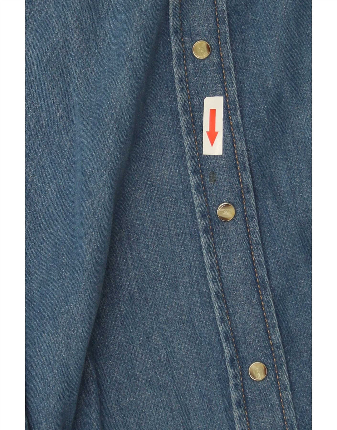 Massimo Dutti Γυναικείο τζιν πουκάμισο UK 10 Small Blue