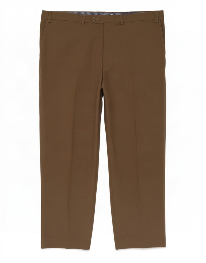 Ανδρικό ίσιο παντελόνι Marks & Spencer W42 L29 Beige Polyester