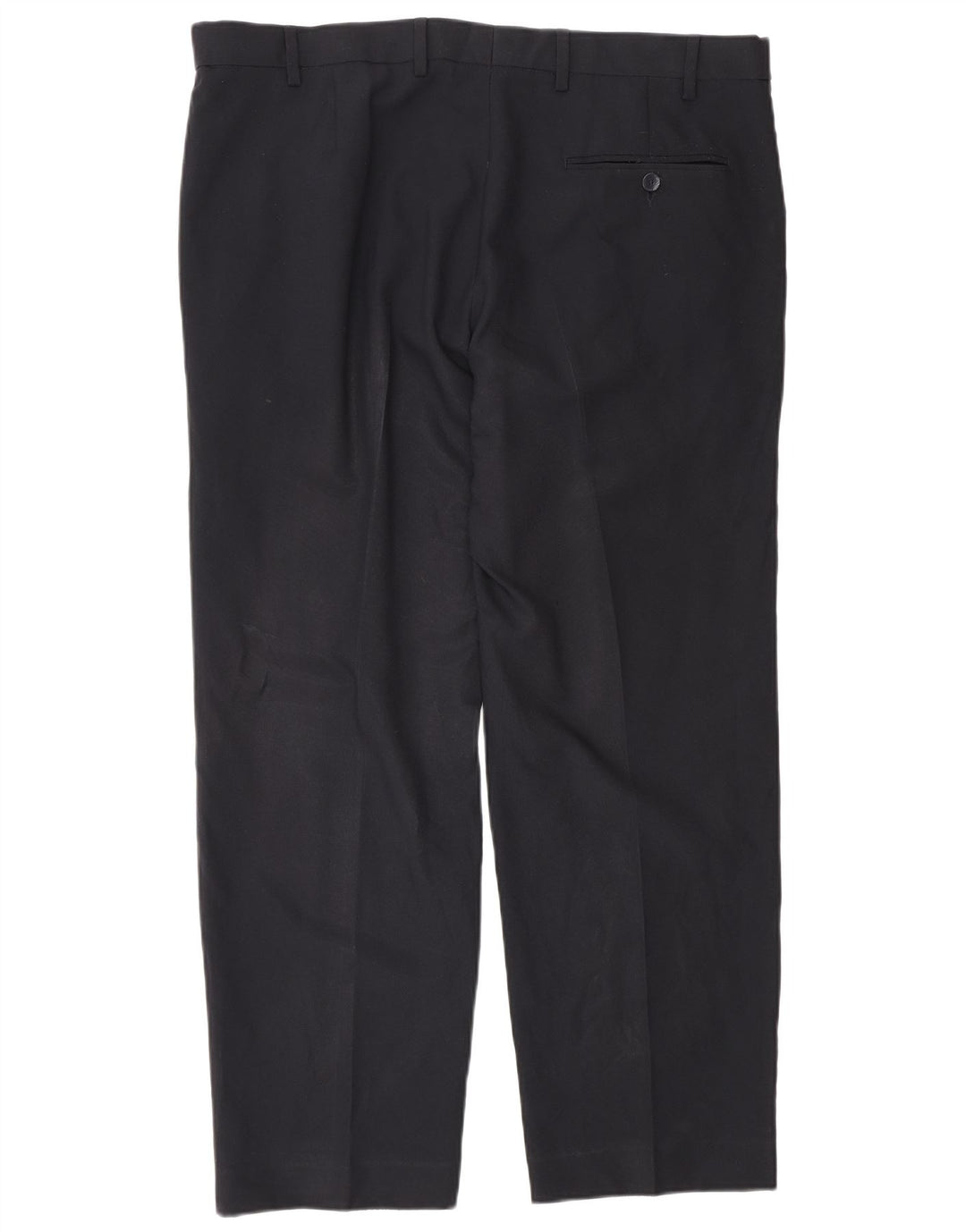 Ανδρικό κανονικό παντελόνι Marks & Spencer W38 L29 Navy Blue Polyester