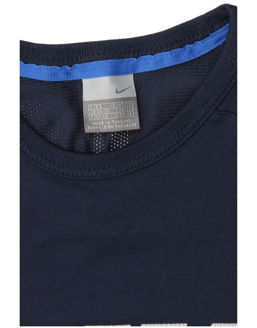 Ανδρικό γραφικό τοπ Nike μακρυμάνικο UK 36/38 Small Navy Blue