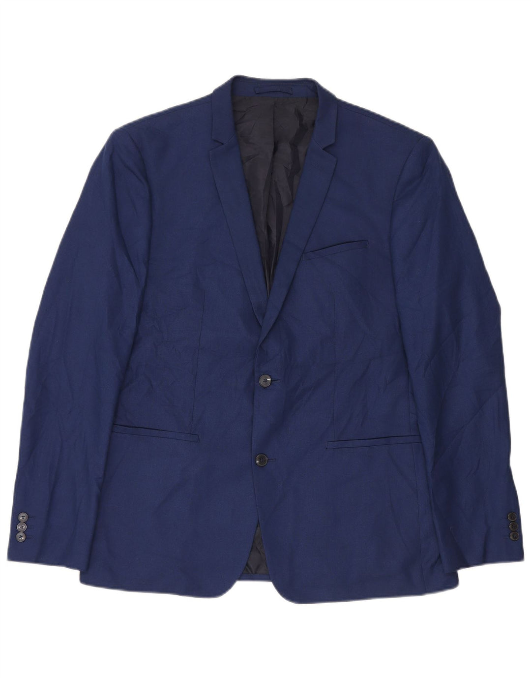 Zara Ανδρικό μπουφάν μπλέιζερ με 2 κουμπιά EU 54 XL Navy Blue
