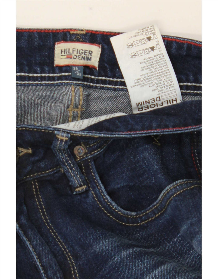 Tommy Hilfiger Γυναικεία Bootcut Jeans W29 L32 Navy Blue Cotton