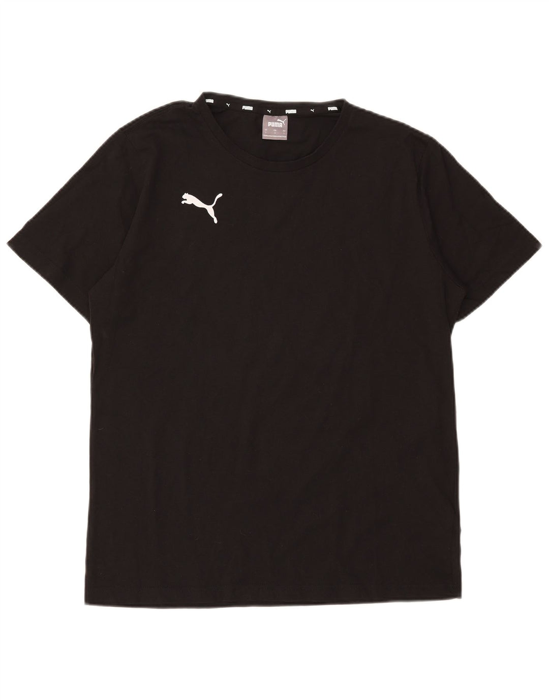 Ανδρικό T-Shirt Puma Top μεγάλο μαύρο βαμβακερό
