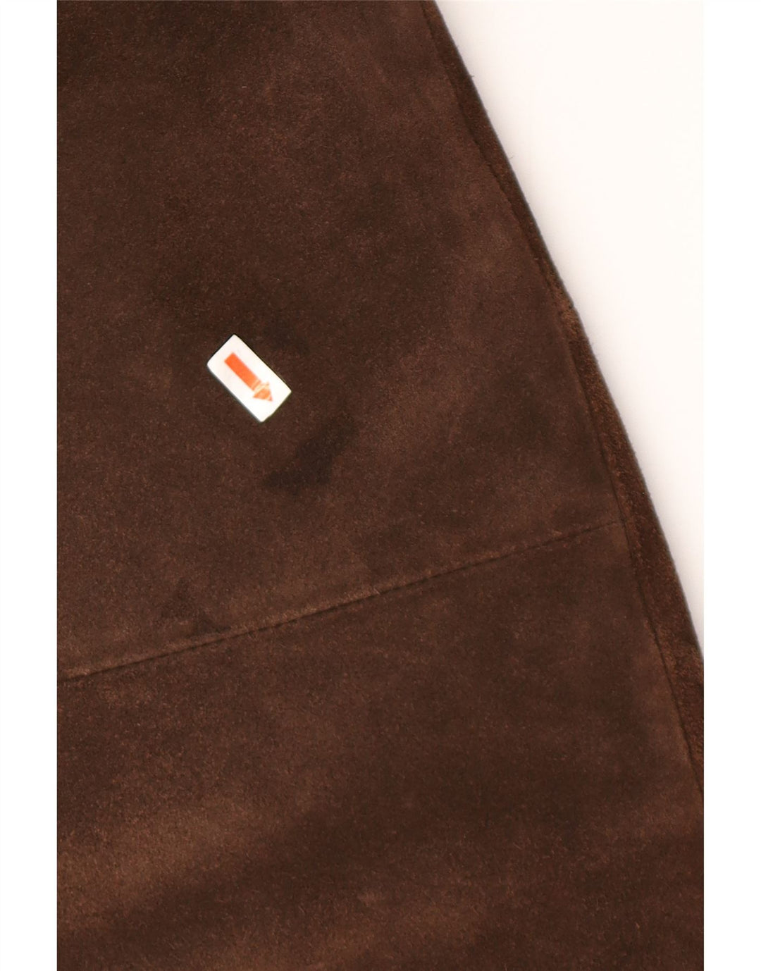 Vintage Γυναικείο Υπερμεγέθη Suede Windbreaker Coat UK 18 XL Brown