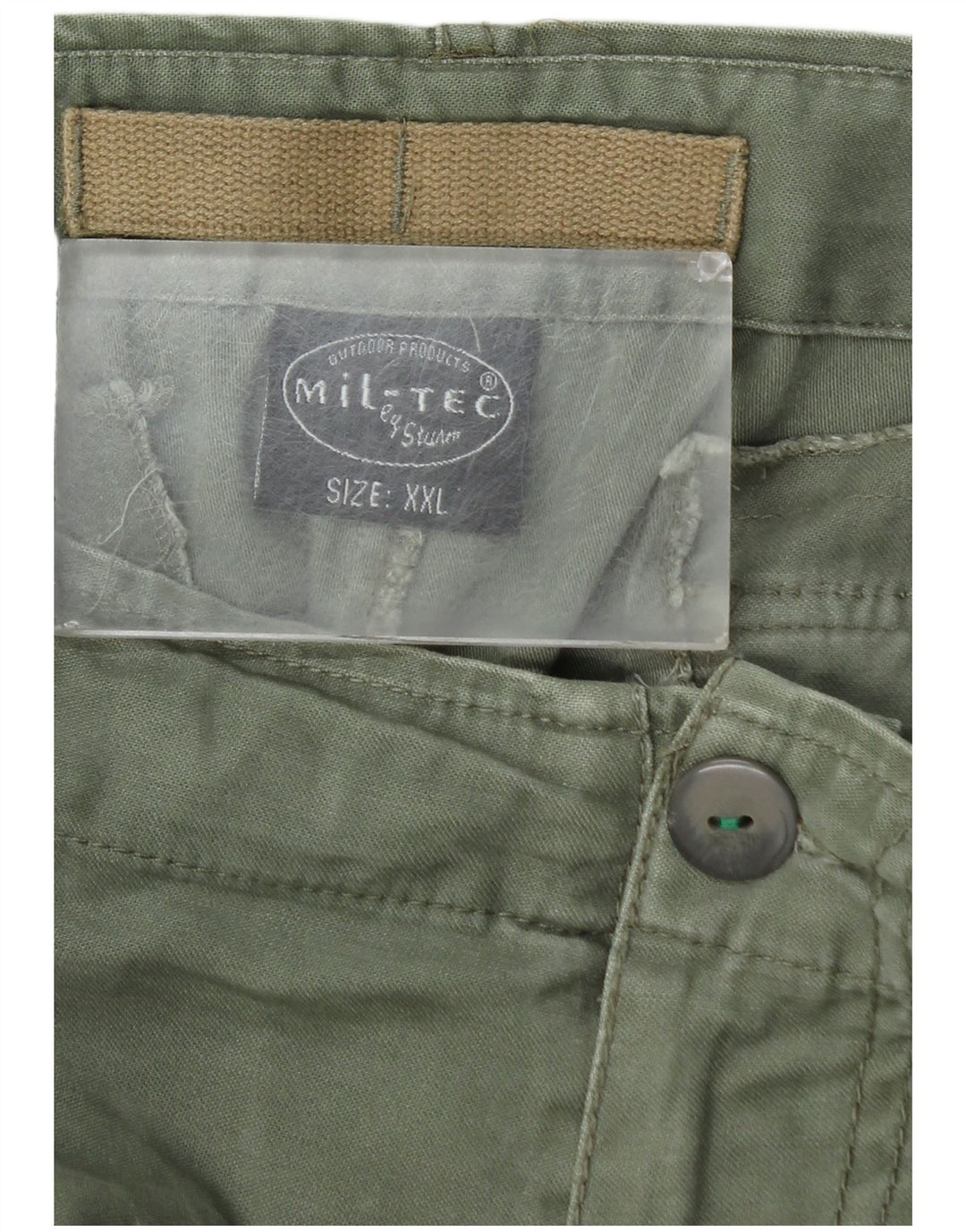 Mil-Tec Ανδρικό σορτς Cargo 2XL W42 Πράσινο βαμβακερό