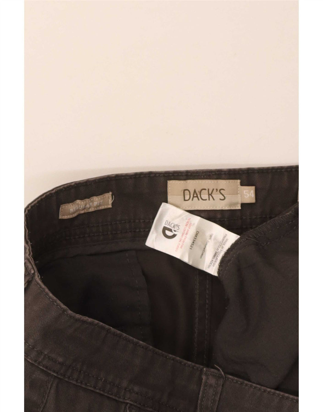 Ανδρικό σορτς Chino Dack's Regular Fit IT 54 2XL W36 Καφέ βαμβακερό