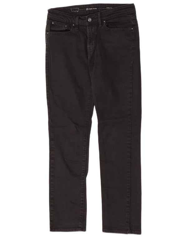 Γυναικείο Levi's Demi Curve Classic Rise Slim τζιν W28 L29 μαύρο βαμβακερό