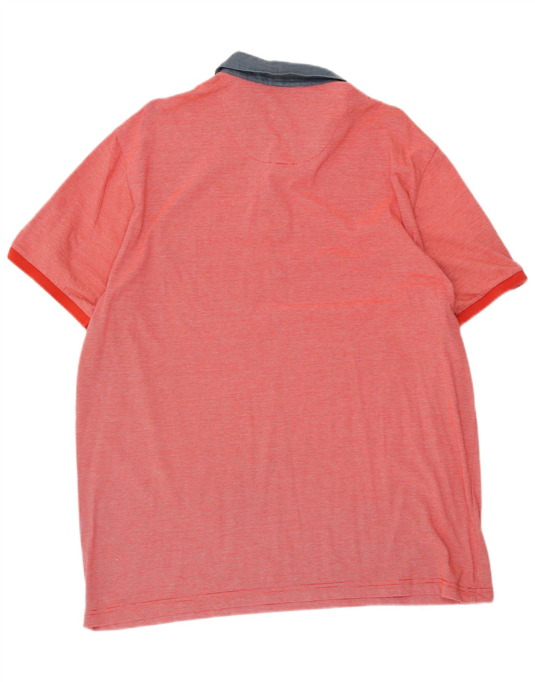 Ανδρικό πουκάμισο πόλο Penguin XL Red Pinstripe