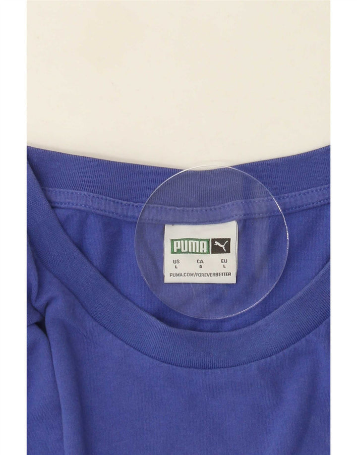 Ανδρικό T-Shirt Puma Top Large Blue