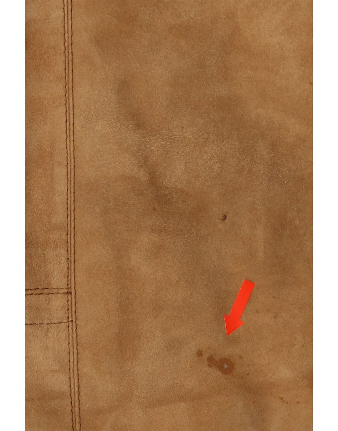 Ανδρικό παλτό VINTAGE Shearling UK 38 Δερμάτινο μεσαίο καφέ