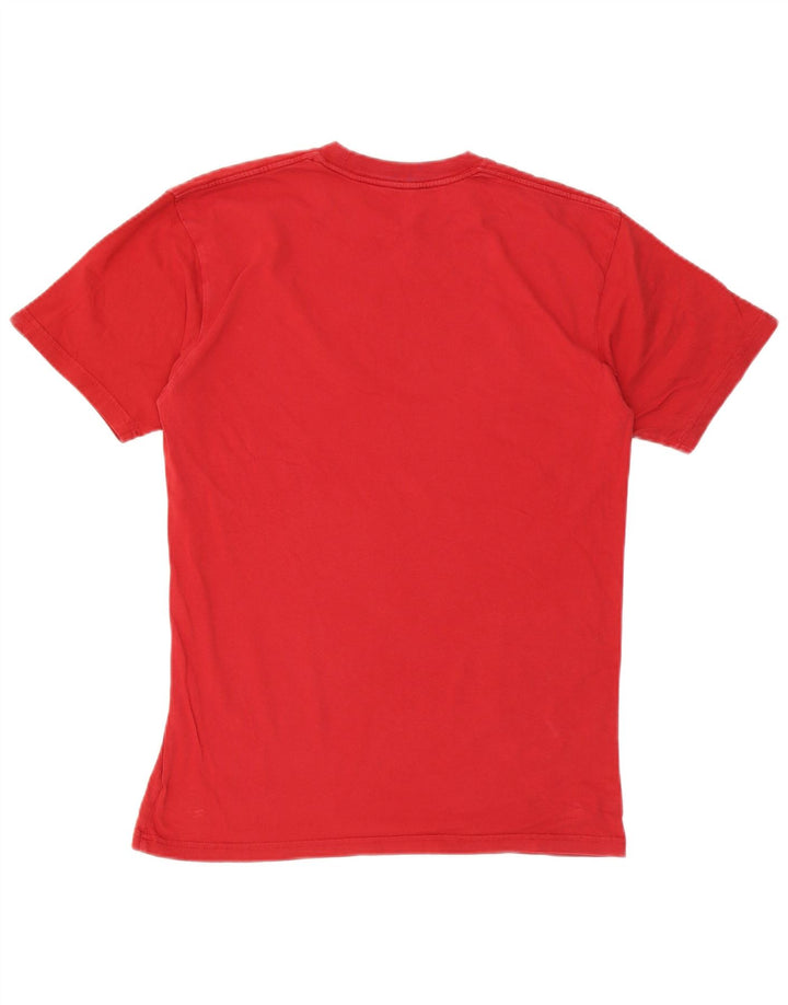 Ανδρικό γραφικό T-Shirt Vans Classic Fit Top Μεσαίο κόκκινο βαμβακερό