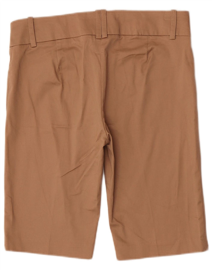 Zara Γυναικείο Casual Σορτς EU 40 Medium W30 Καφέ Βαμβακερό