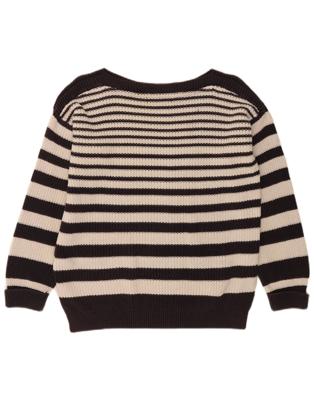 Marks & Spencer Γυναικείο πουλόβερ με λαιμό σκάφος UK 14 Medium Navy Blue
