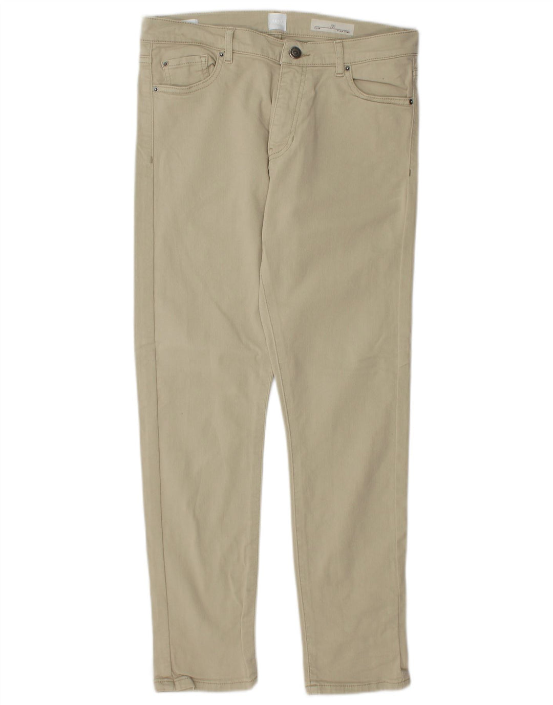 HUGO BOSS Γυναικείο ψηλό ψηλό λεπτό τζιν W29 L28 πράσινο βαμβακερό