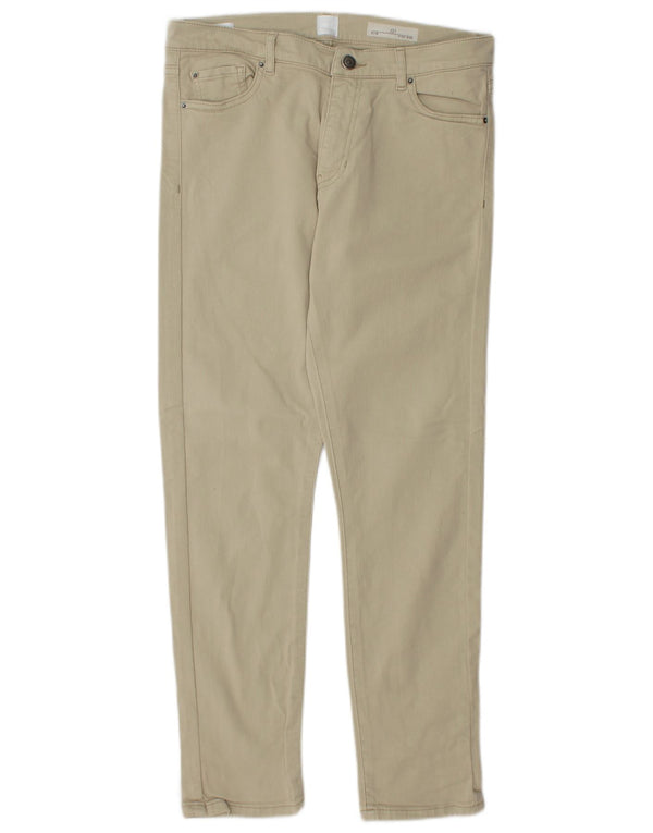 HUGO BOSS Γυναικείο ψηλό ψηλό λεπτό τζιν W29 L28 πράσινο βαμβακερό