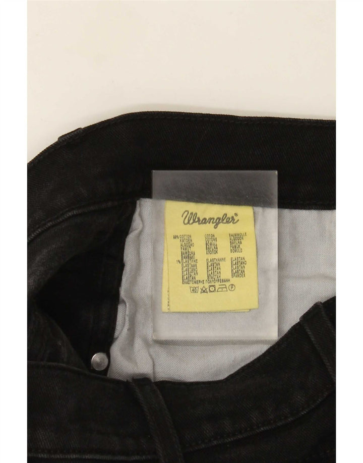 Ανδρικό τζιν ίσιο Wrangler Texas Stretch W33 L32 Μαύρο βαμβακερό