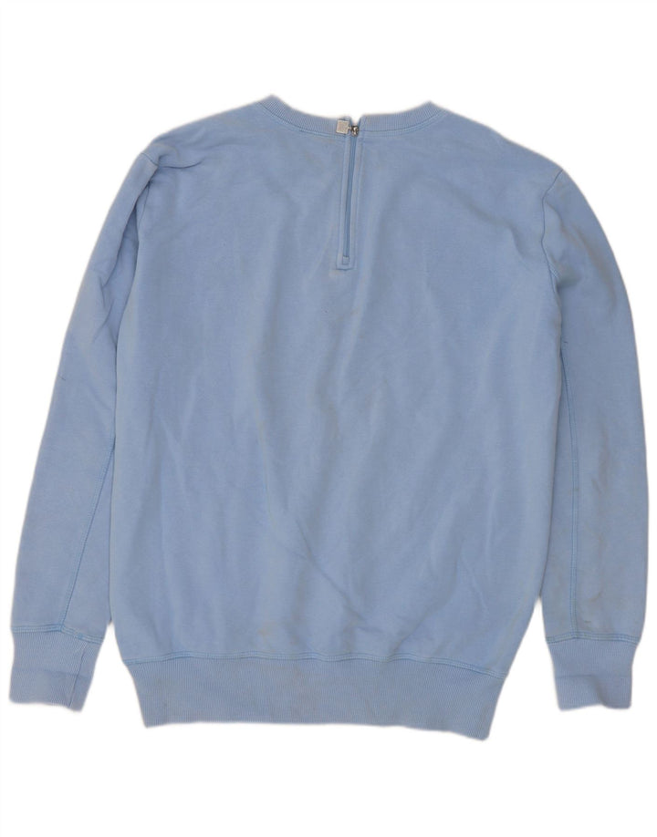 Γυναικείο γραφικό υπερμεγέθη φούτερ Ellesse UK 10 Small μπλε βαμβακερό