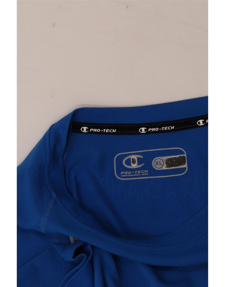 Ανδρικό T-Shirt Champion Top XL Blue